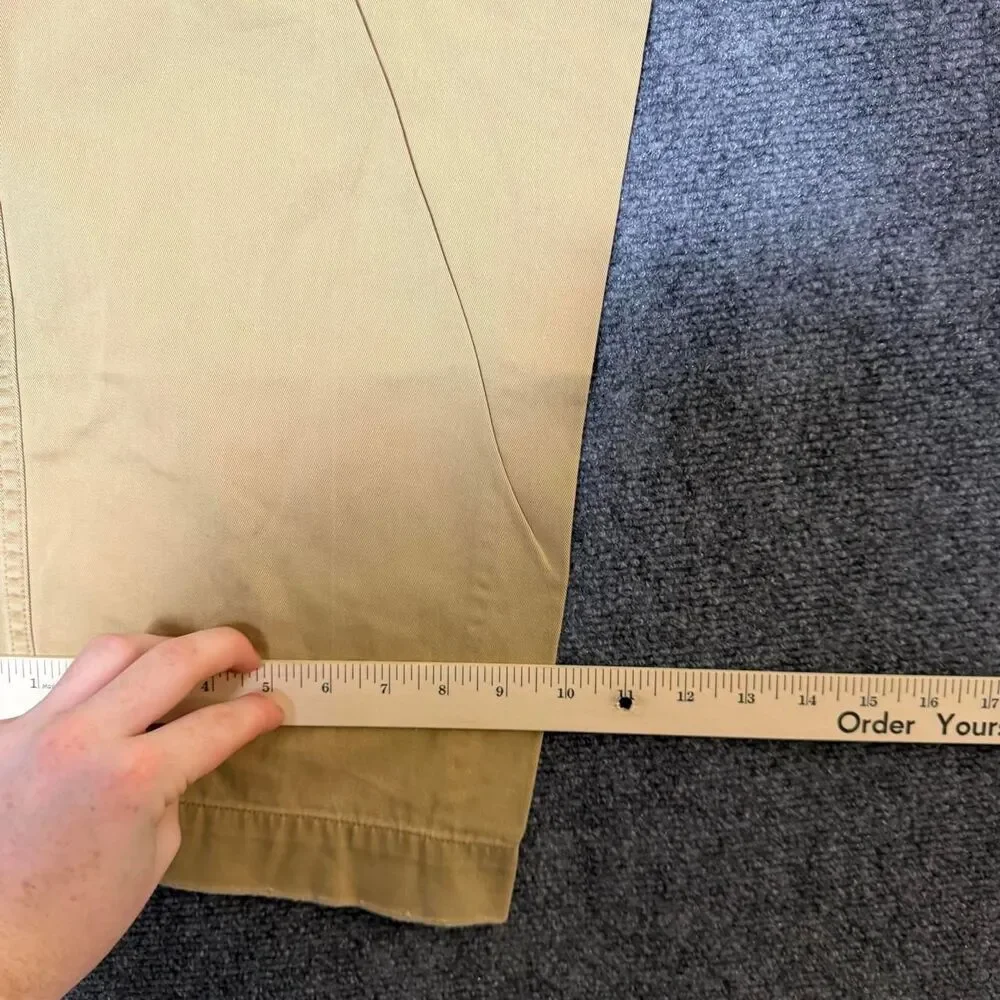 Vintage 1990’s Polo Ralph Lauren Chino Khaki Pants Size 34x32